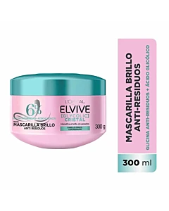 Mascarilla Capilar Elvive Glycolic Cristal 300ml