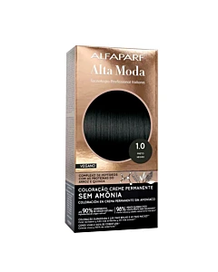 Tintura Para Pelo Alfaparf Alta Moda Color Negro 1.0