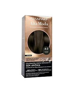 Tintura Para Pelo Alfaparf Alta Moda Color Castaño 4.0