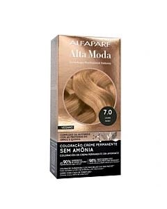 Tintura Para Pelo Alfaparf Alta Moda Color Rubio 7.0