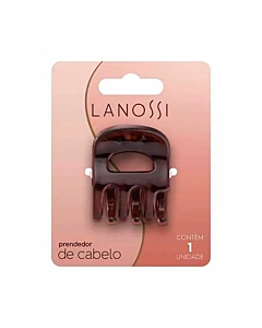Broche Lanossi Cabello Color Capuccino 1 Pieza