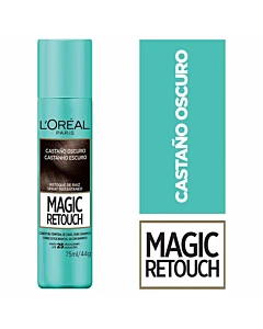 Retocador De Raíces Loreal Magic Retouch Tono Castaño Oscuro 75ml