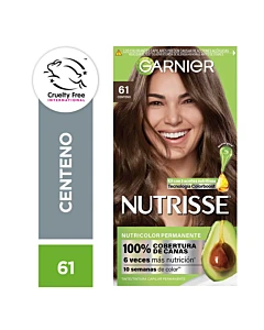 Kit Tintura Nutrisse Clasico Tono 61 Centeno