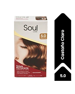 Tintura Permanente Soul Care 5.0 Castaño Claro