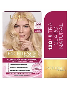 Kit Tintura Excellence Creme 120 Rubio U.Cla.Na.