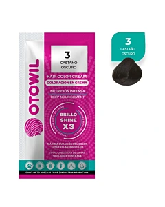 Tintura Otowil Castaño Oscuro 50g