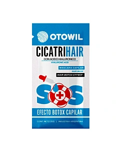 Mascara Capilar Cicatrihair Otowil Keratina Y Acido Hialuronico 25g