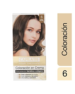 Coloración Capilatis Rubio Oscuro Nº 6