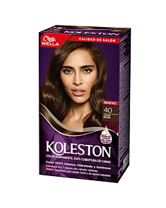 Kit De Coloración Koleston N° 40 Castaño Medio