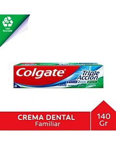 Pasta Dental Colgate Triple Acción 140 G