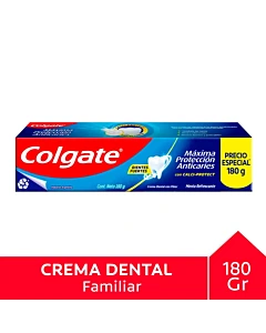 Pasta Dental Colgate Máxima Protección Anticaries 180 G