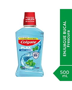 Enjuague Bucal Colgate Plax Soft Mint 500ml