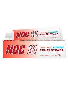Pasta Dental Noc 10 Concentrada 70g