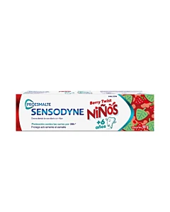 Crema Dental Sensodyne Niños Berry Twist 90 G