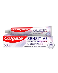 Pasta Dental Colgate Sensitive Pro Alivio Inmediato Original 60g