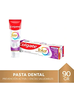 Pasta Dental Colgate Total Encías Saludables Con Flúor 90 G