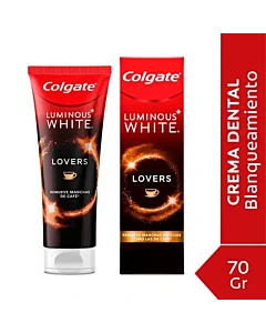 Pasta Dental Colgate Luminous White Lovers Café 70g