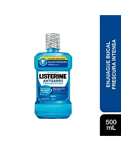 Enjuague Bucal Listerine Antisarro Frescura Intensa 500ml