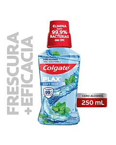 Enjuague Bucal Colgate Plax Soft Mint 250 Ml