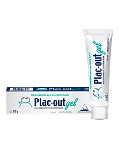 Gel Antiseptico Plac Out Bucal 60 Gr