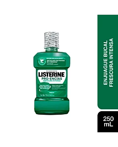 Enjuague Bucal Listerine Pro-Encías Frescura Intensa 250ml