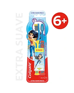 Cepillo De Dientes Colgate Smiles Batman/Wonder Woman 2u