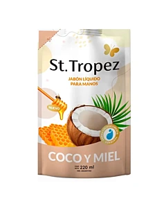 Jabón Líquido St Tropez Coco Y Miel 220 Ml