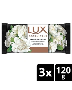 Jabón De Tocador Lux Jazmín Cremoso 3u