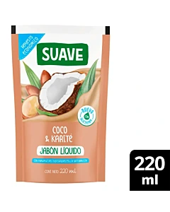 Jabón Liquido Suave Coco Y Karite 220ml