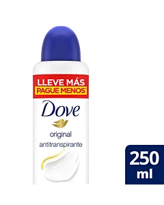 Antitranspirante En Aerosol Dove Original 250ml