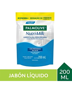 Jabón Líquido Palmolive Nutrimilk Doypack 200ml