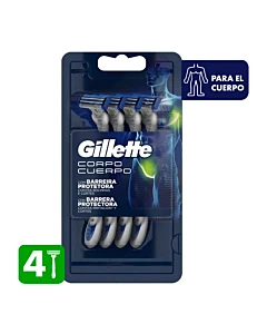 Afeitadoras Desechables Gillette Para El Cuerpo 4 U