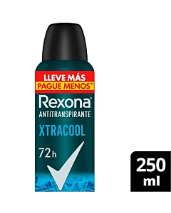 Antitranspirante Xtracool Rexona 250ml