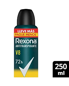 Antitranspirante V8 Rexona 250ml