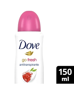 Antitranspirante En Aerosol Dove Granada Go Fresh 150ml