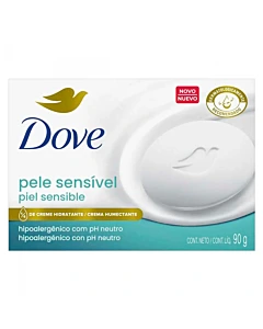 Jabón En Barra Dove Piel Sensible 90gr