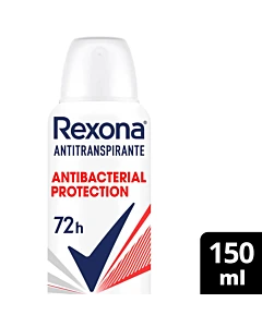 Antitranspirante Antibacterial Rexona 150ml