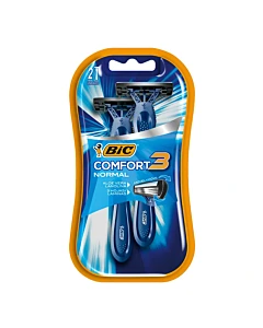 Máquina De Afeitar Bic Comfort 3 Normal 2 U