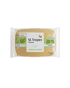 Jabón De Tocador St Tropez Glicerina Neutro 90 G