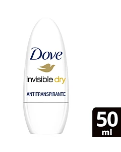 Desodorante Dove Roll On Mujer Invisible Dry 50ml