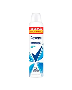 Antitranspirante Cotton Dry Rexona 250ml
