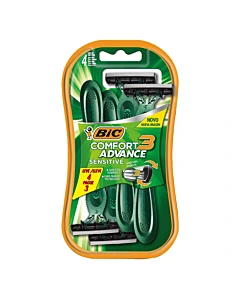 Maquina Afeitadora Bic Comfort Advance Action 4 U