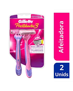 Máquina De Afeitar Desechable Prestobarba 3 Women Gillette 2u