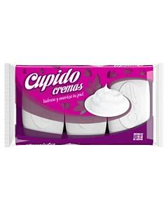 Jabon En Crema Cupido 3 U X 90 Gr