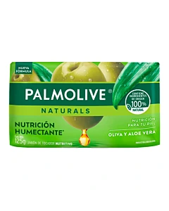 Jabón De Tocador Palmolive Oliva Y Aloe 125 G