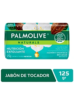 Jabón De Tocador Palmolive Jazmín Y Cacao 125 G