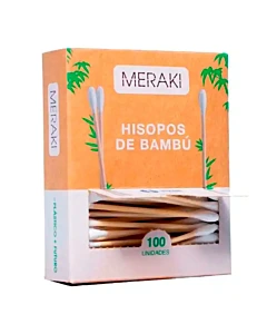 Hisopos Meraki Bambu 100 U
