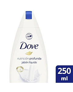 Jabón Líquido Corporal Dove Nutrición Profunda 250 Ml