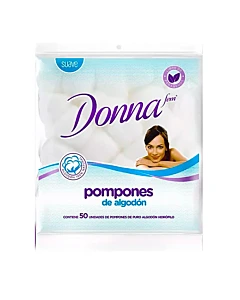 Algodón Comodin Pompones 50 U