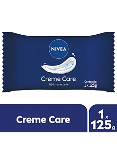 Jabón Humectante Nivea Creme Care Para Todo Tipo De Piel 125 G